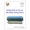Knitting Patterns for Baby Blankets x 2, Building Blocks &