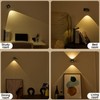 Midea Motion Sensor Wall Mounted Light Indoor,Wireless Dimmiable Wall Sconce