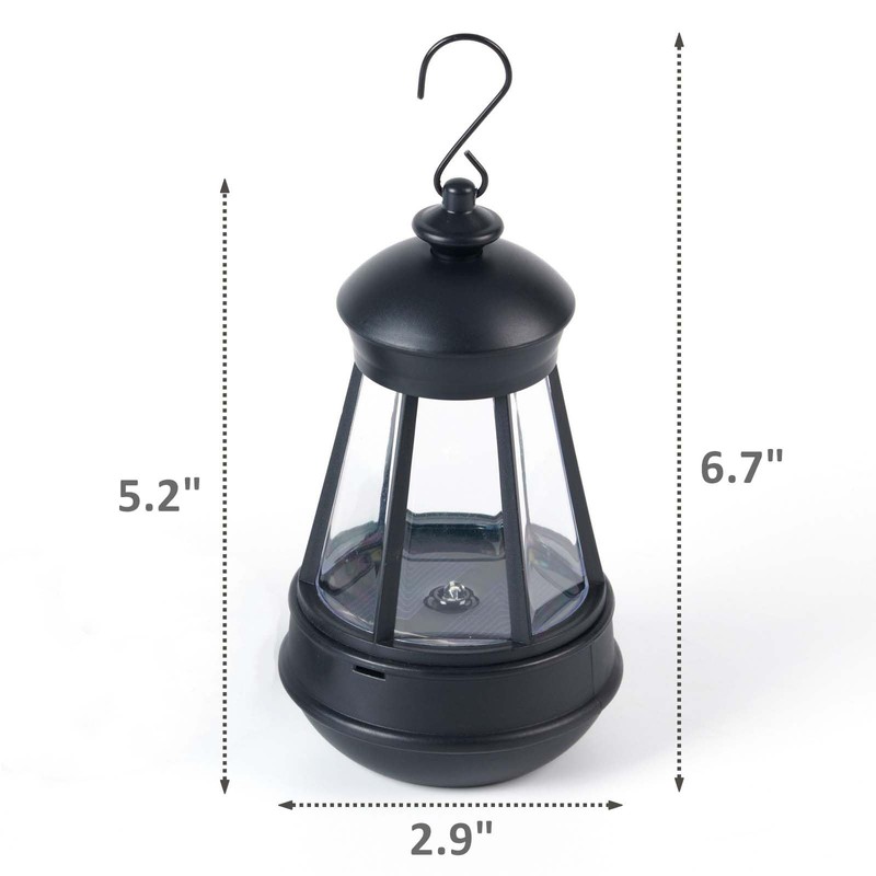 Solar-Lantern Waterproof Lights Replacement - Garden Decor Outdoor Lighting Decorative