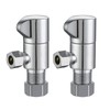 Angle Stop Valve 1/2" Nominal (5/8'' OD) Comp x 3/8''