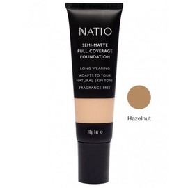 Natio Buy Natio Semi-Matte Full Coverage Foundation Hazelnut 30g Online | Chempro Chemists