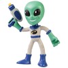 NJ Croce Action Bendables Alien, Figure, 4-Inch