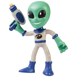 NJ Croce Action Bendables Alien, Figure, 4-Inch