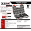 ARES 31023-208-Piece Impact Security Bit Set – Phillips, Robertson, Tamper