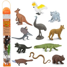 Safari Ltd. Land Down Under TOOB - 11 Cifras de Animales australianos - Cifras de Juguete Educativo para niños, niñas y niños a Partir de 3 años