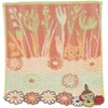 Marushin 1405006400 Mini Towel, Little My, Approx. 9.8 x 9.8 inches (25 x 25 cm), Flower Greetings