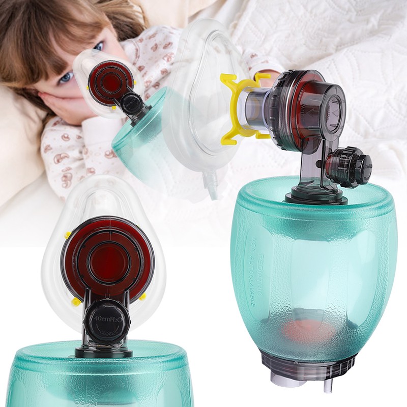PVC Simple Style Manual Resuscitator Emergency Artificial Respiration Resuscitation ToolFor