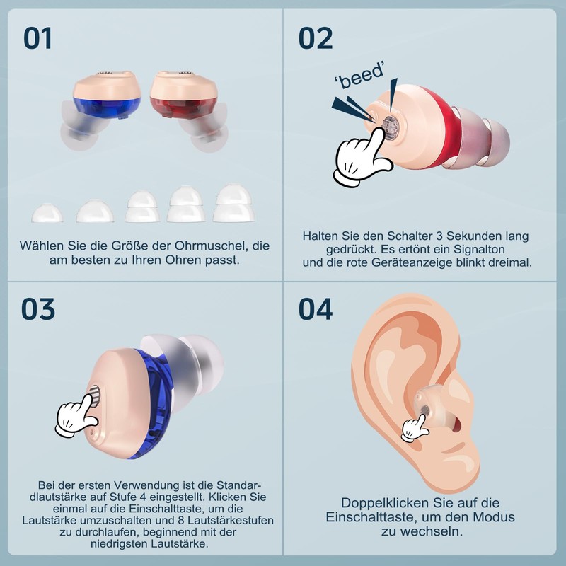 Sound Device for Seniors with Noise Cancelling Function, 32 Channels,