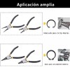 Juego de 4 Alicate de Anillo a Presión, Pinzas Craftsman,