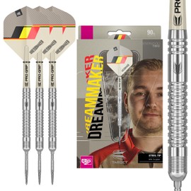 Target Darts Dimitri Van den Bergh Dream Maker G2 23G 90% Tungsten Swiss Point Steel Tip Darts Set