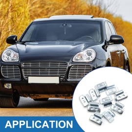 A ABSOPRO Wheel Balance Weight Metal Silver Tone (Set of 10)