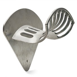 Kings County Tools 13" Cast Aluminum Hose Rack | Elegant Curved Design | Quality & Sturdy Material | Holds 100-Feet of 1/2” Hose and 50-Feet of 5/8” Hose | Single Piece Attachment