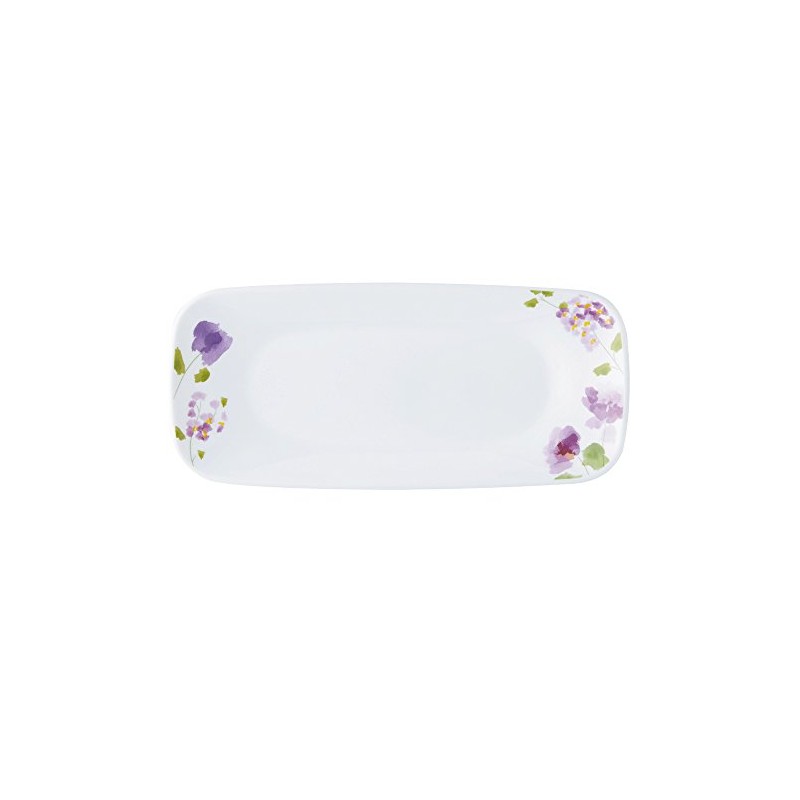 Corelle Violet Mist Square Long Plate J2210-VM CP-9418