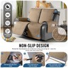TAOCOCO 100% Waterproof Loveseat Recliner Cover-Recliner Cover with Non-Slip Granule,