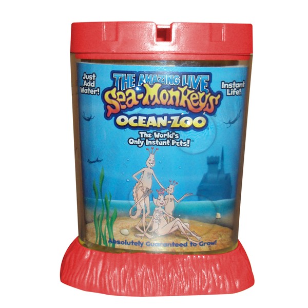 Big Time Toys Sea Monkeys Ocean Zoo Deluxe Kit Set- Colors May Vary