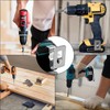 4 Pcs Replacement Belt Clips for Drill Drivers - Stainless
