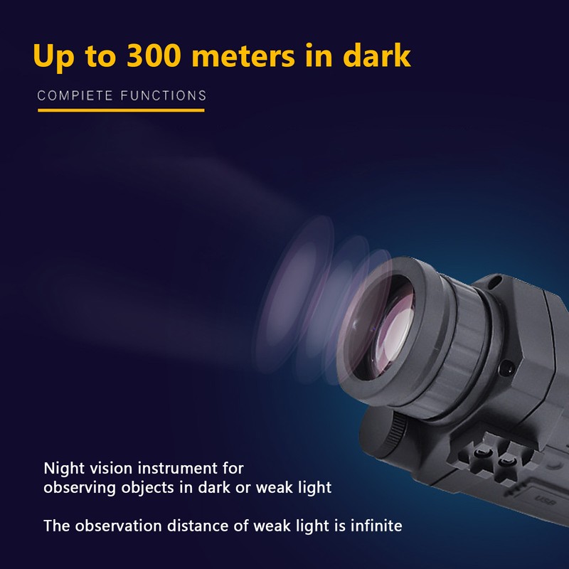 Night Vision Device Photograph Video Record Infrared Night Vision Monocular