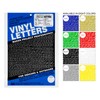 Graphic Products Duro 1/2-Inch Gothic Vinyl Letters and Numbers Set