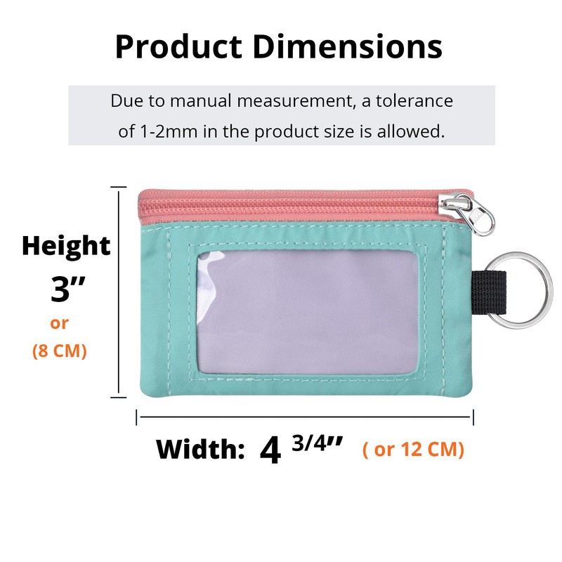 APTENSKO RFID Blocking Travel Wallet with Adjustable Lanyard, Small Nylon