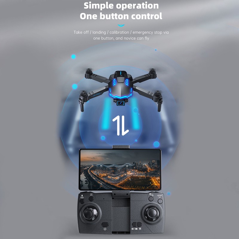 Remote Control Drone with Camera 4K Dual Camera Remote Control