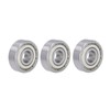 20PCS Miniature Ball Bearings Lightweight Iron Sealed Deep Groove Bearing