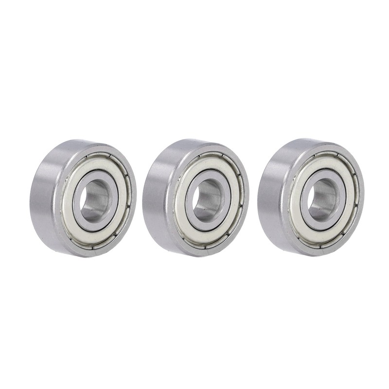 20PCS Miniature Ball Bearings Lightweight Iron Sealed Deep Groove Bearing