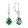 Starchenie Dangle Drop Earrings for Women 925 Sterling Silver Pear