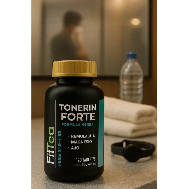 Tonerin Fittea Apoyo Herbal Cardiovascular 120 Cpsulas Sin Sabor