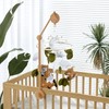 FEISIKE Woodland Animals Theme Bassinet Baby Nursery Mobiles with Modes