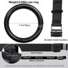 PACETH Gymnastic Rings 1100lbs Capacity with 14.76ft Adjustable Buckle Straps