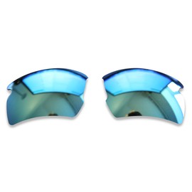 POLARLENS Polarised Replacement Lenses for Oakley Flak Jacket 2.0 XL - Compatible with Oakley Flak Jacket 2.0 XL Sunglasses (Ice Blue)