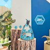 Mosasaurus Cupcake Stand Dinosaur Birthday Party Supplies Set for Kids