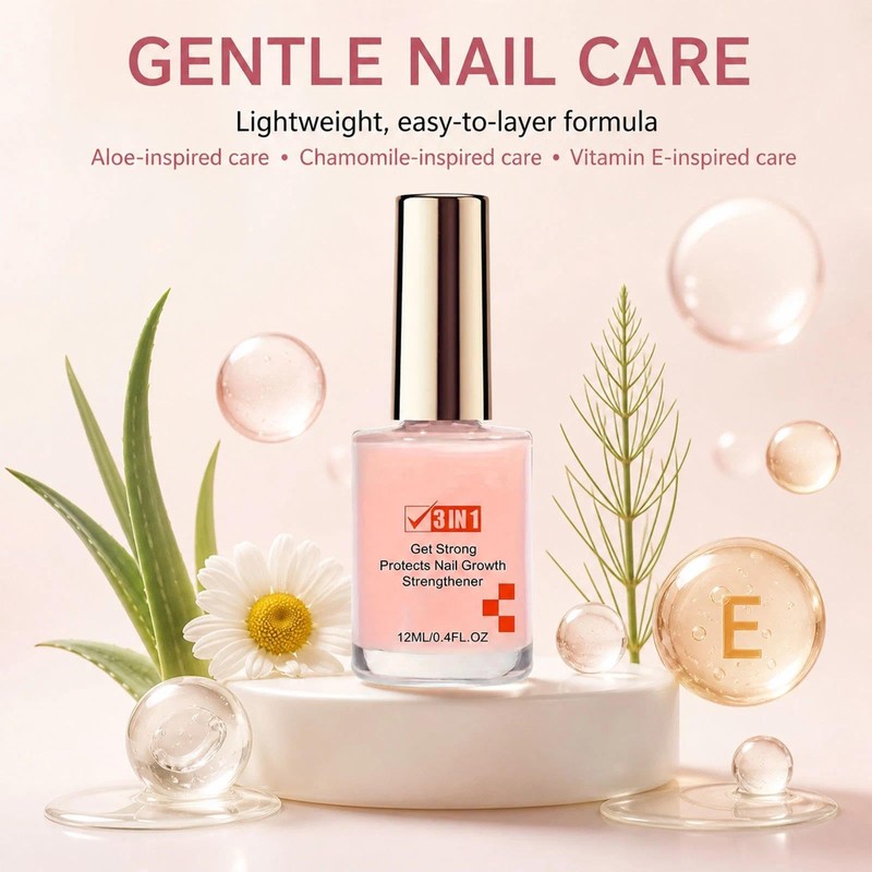 Nail Hardener Extra Strong And Growth, Nail Strengthener for Weak