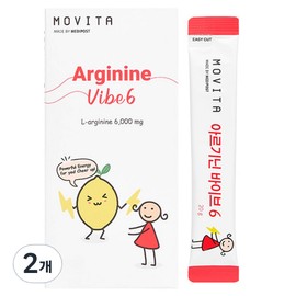 Movita Arginine Vibe 6 15p, 2 units, 300g / 모비타 아르기닌 바이브6 15p, 2개, 300g