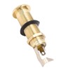 Guitar End Pin Jack Socket Threaded Metal 6.35mm for Bass