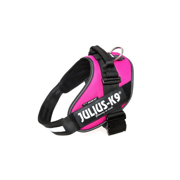 Julius-K9, 16IDC-DPN-2, IDC Powerharness, dog harness, Size: 2, Dark Pink