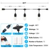 Lakumu 48FT LED Outdoor String Lights for Patio with Waterproof