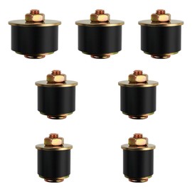 7PCS Rubber Freeze Plugs Kit,7-Size Rubber Freeze Expansion Plug Kit Includes Size 1-1/2",1-3/8",1-1/4",1-1/8",1",7/8",3/4",Freezes Plugs Replacement for ID 19mm-41mm Hole