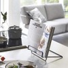 NOAEOU Cookbook Stand Holder for Kitchen Counter, Recipe Book Stand