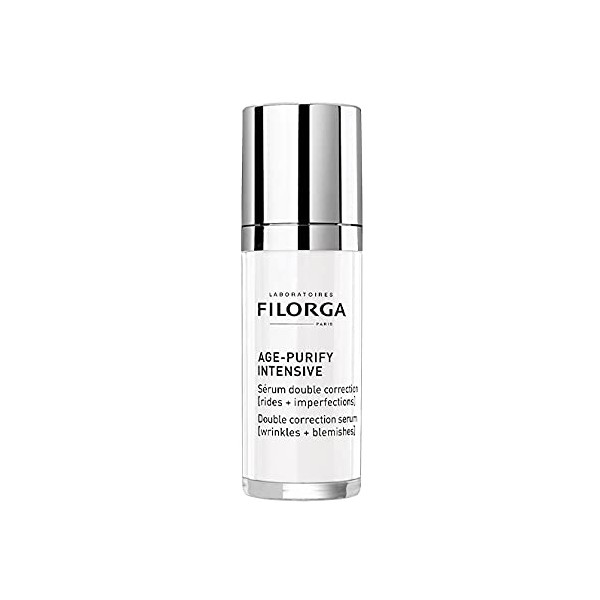 Filorga Age-Purify Intensive Anti-Aging and Blemish Serum, With Hyaluronic Acid and Dermo-Rescue Formulation To Minimize Wrinkles and Reduce Pores, Redness, Shine, and Blackheads, 1 fl. oz.