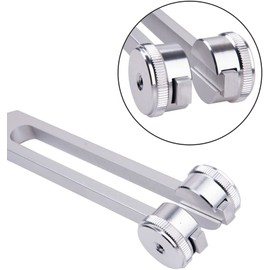 Cross Canada® Tuning Fork Set (C-128, C-256 & C-512), (128 Hz), (256 Hz) & (512 Hz) Medical Tuning Forks Set for evaluating Hearing and for Peripheral Nervous System Evaluation