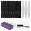 15-Piece Professional Nail File and Buffer Kit with Storage Box