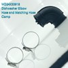 WD24X33918 Dishwasher Circulation Pump To Sump Elbow Hose Kit With