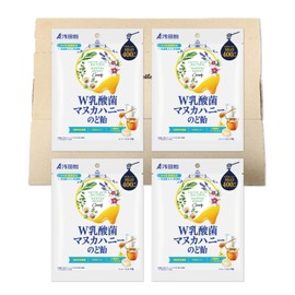 浅田飴 W乳酸菌マヌカハニーのど飴 60g ×4袋セット PSJBOX のど飴