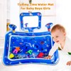 Tummy Time Water Mat for Baby Boys Girls PVC Inflatable