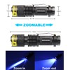 DARKBEAM UV 365nm and 395nm Flashlight Light Wood's Lamp Blacklight