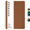 PAPERAGE Graph Paper Spiral Notebook & Journal, (Cognac), 160 Pages,