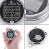 LAOPAO Stopwatch, 1/1000 Seconds Precision 100 Pieces Memory Data LCD