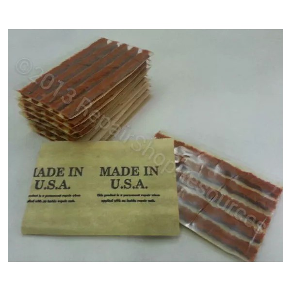 Beacon (25) Brown String Tire Plugs no box US MADE
