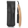 Straight Edge Razor Men Home Portable Stainless Steel Barber Folding